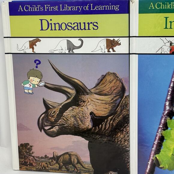 Child's First Library of Learning Time Life Books Lot Of 6 VTG 1990s Homeschool - Picture 8 of 16